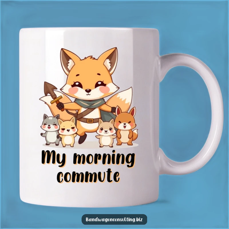 Funny Fox Leader Mug - Charming Animal Group Leader Gift